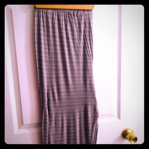 Gray palazzo pant